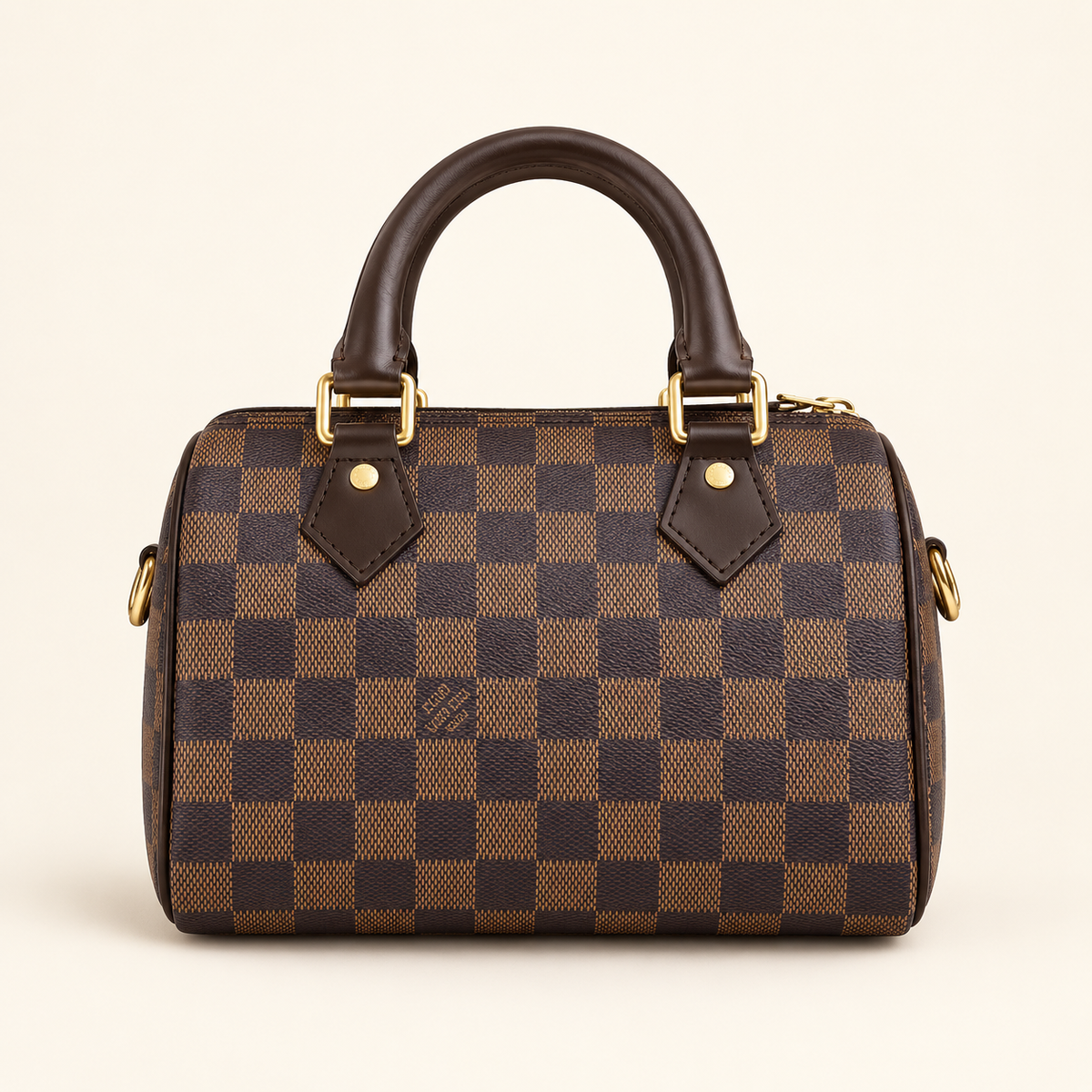 Sac bowling damier — Damier — mise en scène générée