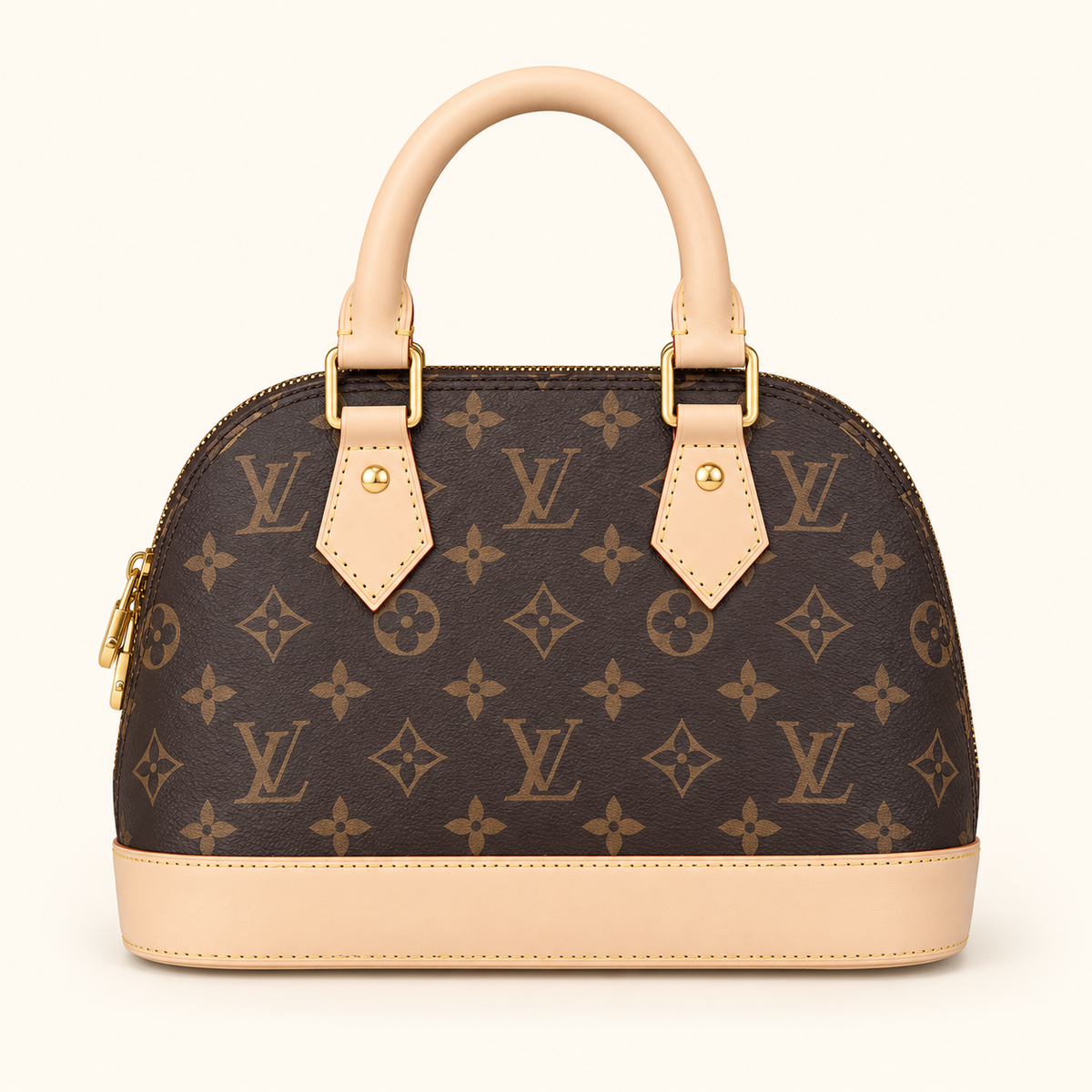 Sac dôme à motif — Monogramme — image studio générée