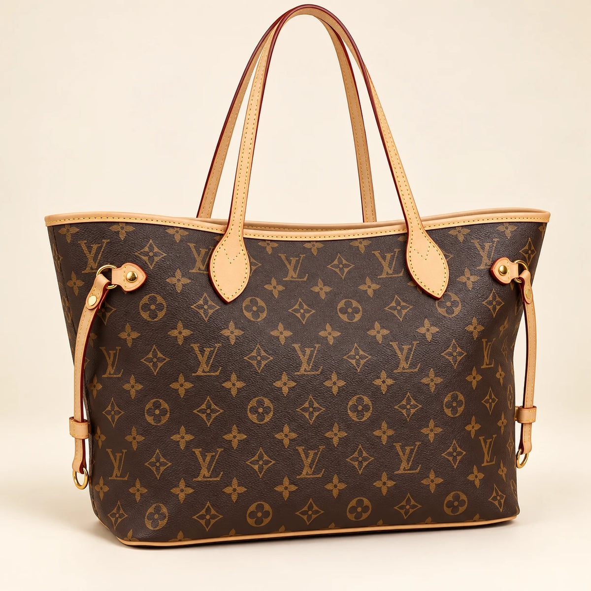 Louis Vuitton — Cabas monogramme à liens — Marron