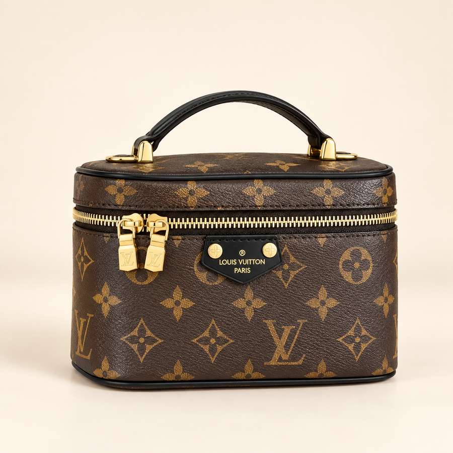 Louis Vuitton Mini vanity monogramme — Monogramme et noir vue du produit