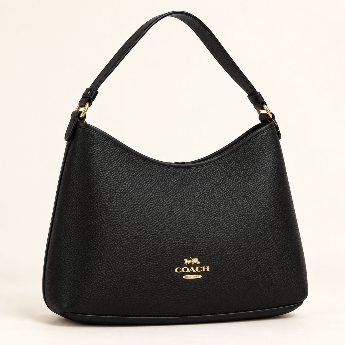 Coach Sac hobo — Noir vue du produit
