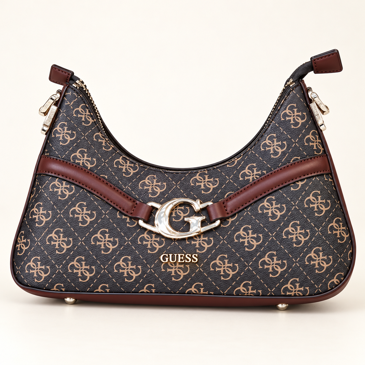 Sac incurvé à boucle G — Monogramme foncé — sac seul, visuel généré