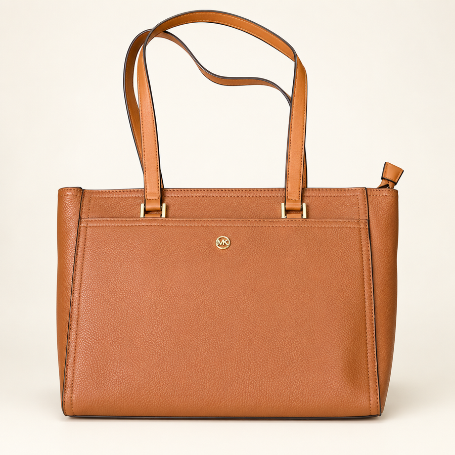 Cabas droit — Caramel — mise en scène générée