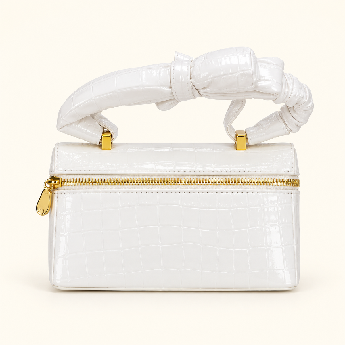 Mini sac rigide blanc — Blanc — image studio générée