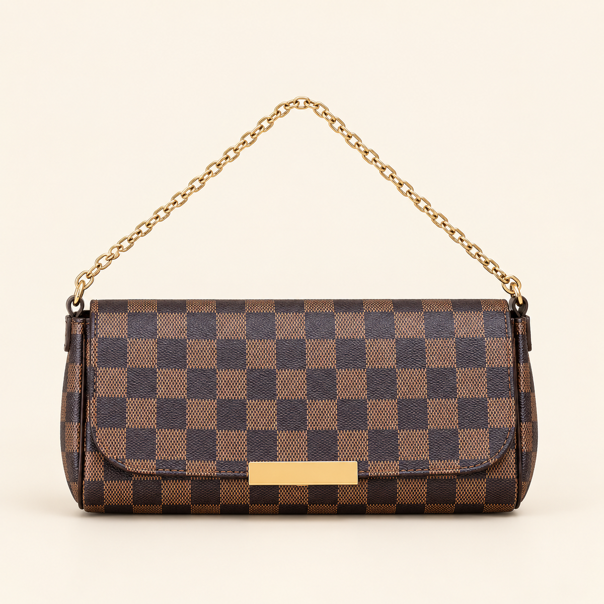 Pochette damier — Damier — image studio générée